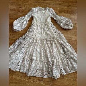Joyfolie Mia Joy Stunning Lace Dress Girls Size 6Y